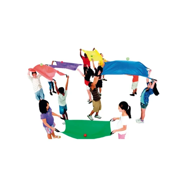Set van 6 DUO-parachutes