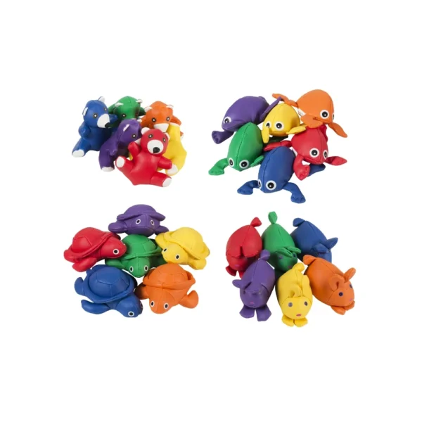 Set van 6 diertjes