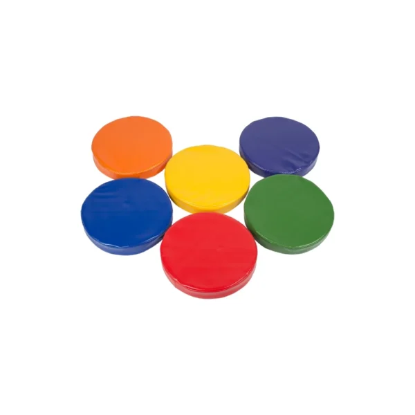 Set van 6 stapschijven met geluid