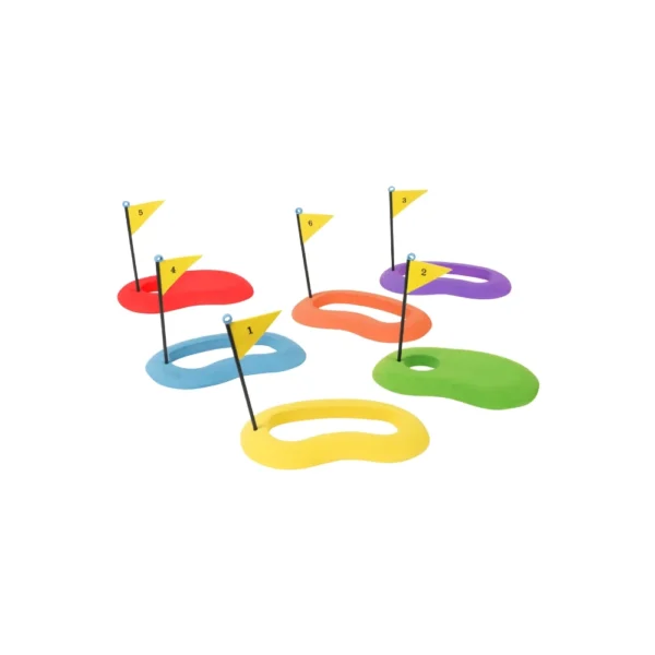 Set van 6 golf-holes