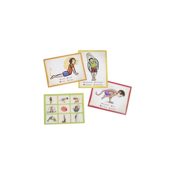 PedaYoga postuur-leerfiches