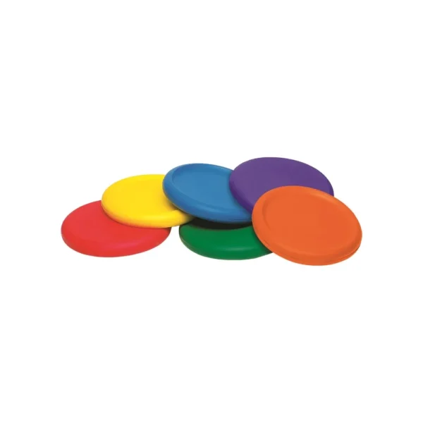 Set van 6 foamfrisbees