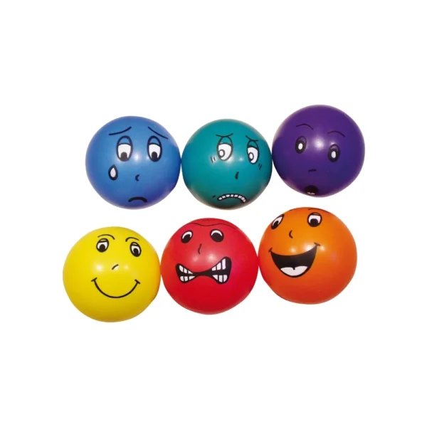 Set van 6 gezichtsballen