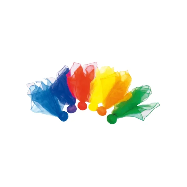 Set van 6 ballen met wimpels