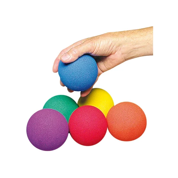 Set van 6 niet-terugstuitende ballen