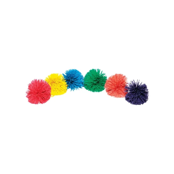 Set van 6 Pomponballen