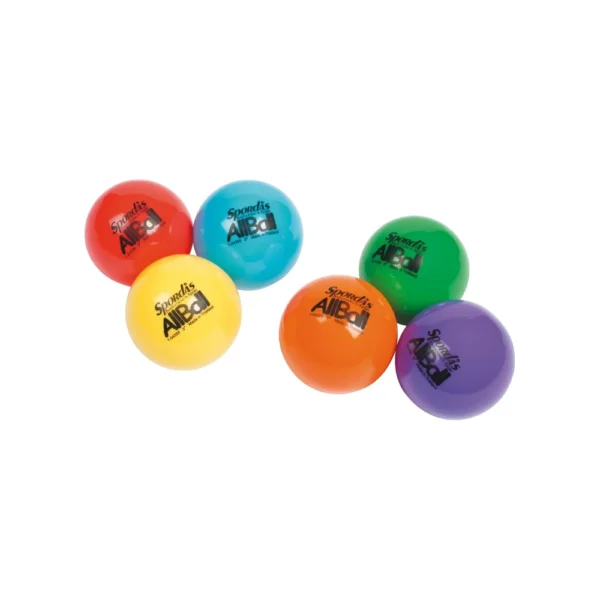 Set van 6 gekleurde multifunctionele ballen