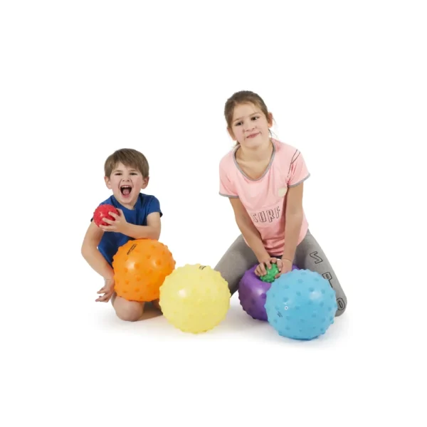 Set van 6 tastbare ballen