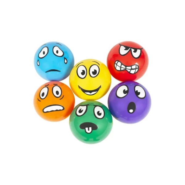 Set van 6 Emotion in Motion-ballen