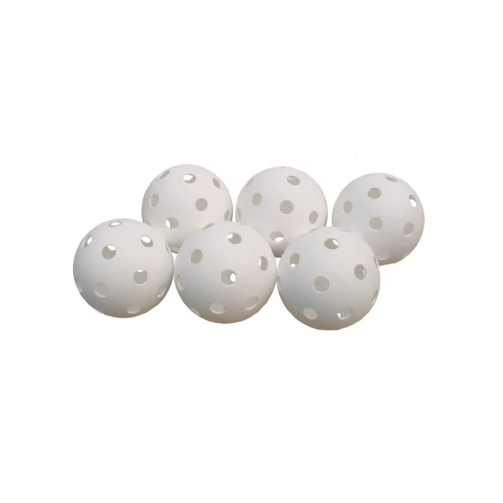 Set van 6 floorball-gatenballen - Afbeelding 2