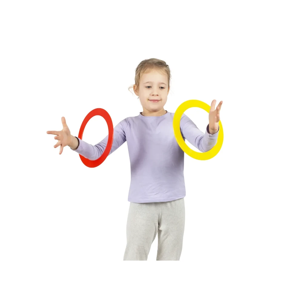 Set van 3 jongleerringen 24 cm - Afbeelding 2