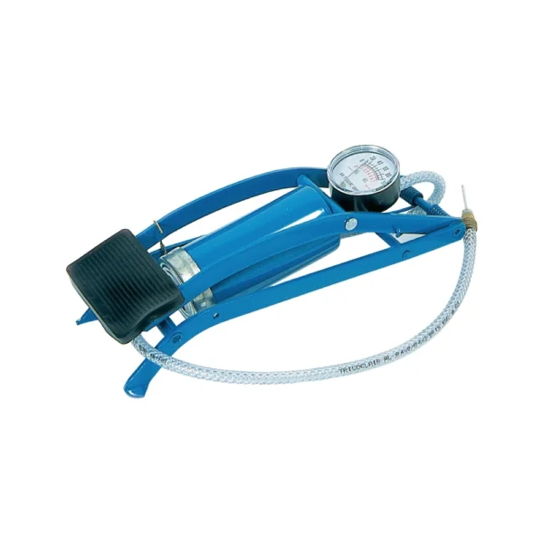Voetpomp met manometer