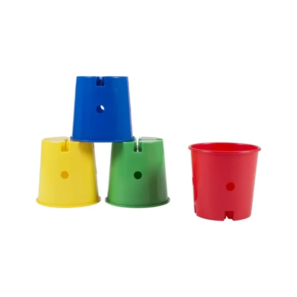 Set van 4 multifunctionele emmers Spordas