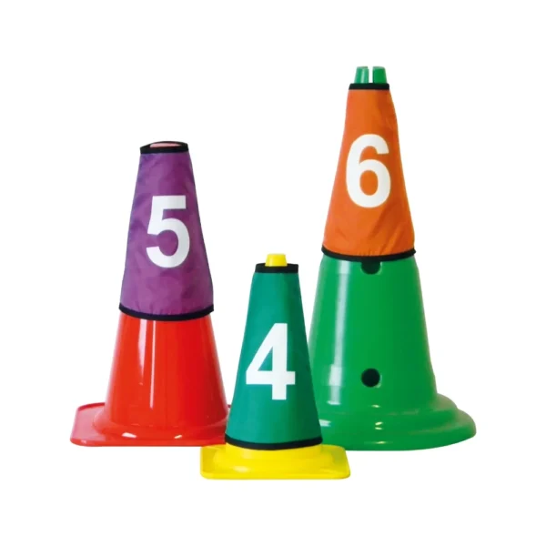 Set van 10 kegelhoezen Spordas