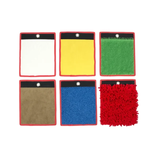 Set van 6 sensorische matjes