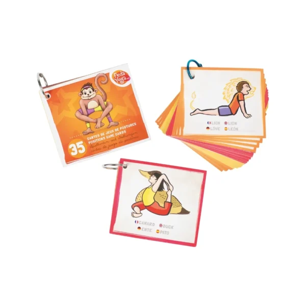 Mini-kaartjes posturen en emoties
