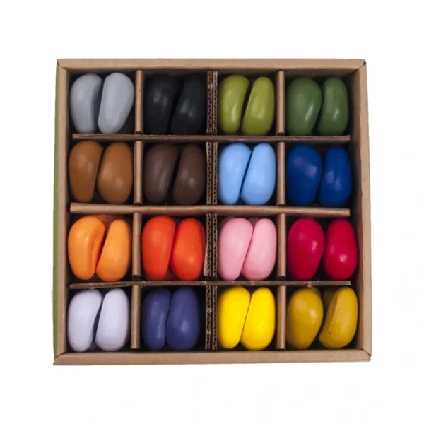 Box van 64 Crayon Rocks soja-waskrijtjes