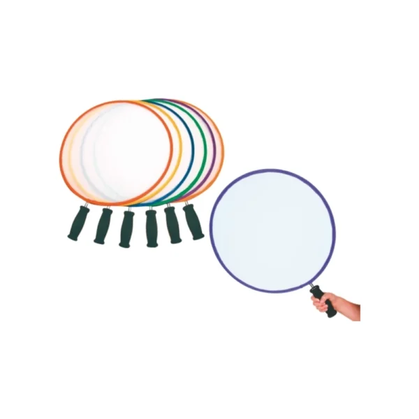 Set van 6 extra brede Ini-rackets en ballonnen