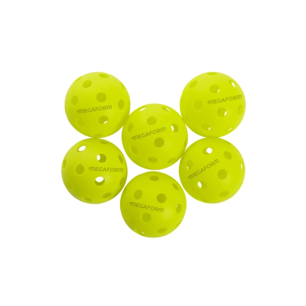 Set van 6 indoor pickleballballen