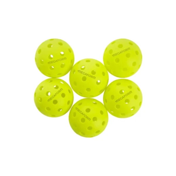 Set van 6 outdoor pickleballballen